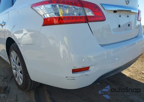 2015 Nissan Sentra Fe+ S/S/Sl/Sr/Sv z USA, uszkodzony, nr VIN 3N1AB7AP7FL633659